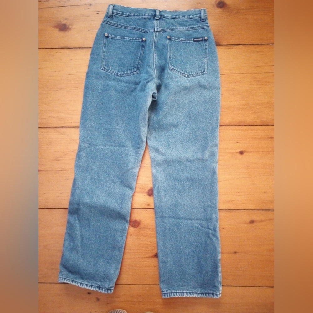 Woolrich Women's Fleece Lined Jeans size 8 - Picture 3 of 8
